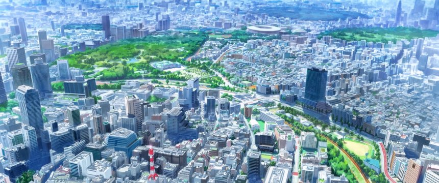 Overlooking Tokyo